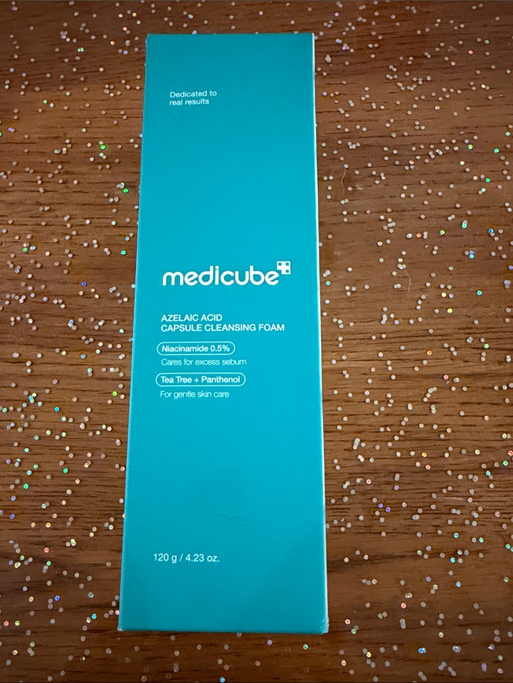 Medicube Azelaic Acid Capsule Cleansing Foam — Teal Skin Purifying Cleanser